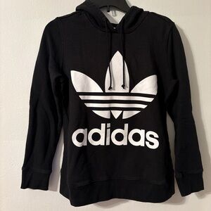 Adidas Black Garment with White Label